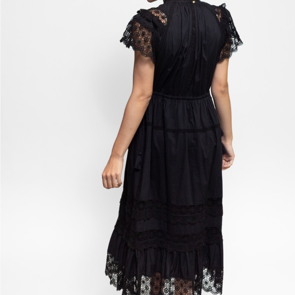 Ulla Johnson Octavia Dress Noir - Picture 2 of 6